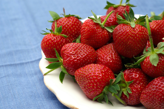 Fresh June Strawberries